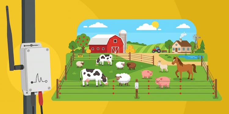Electric Fence Monitoring for Agriculture
