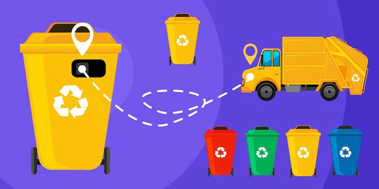Milesight Smart Waste Bin Management